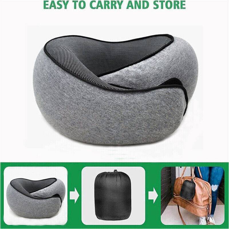 Travel Neck Pillow Memory Foam U-shaped